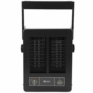 King Electric 5700W Compact Unit Heater, 625 Sq Ft, 270 CFM, 1-3 Ph, 27 Amp, 208V, Almond