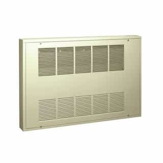 King Electric 2-ft 1kW Cabinet Heater w/ SP Stat, Surface, 1 Ph, 208V, Almond