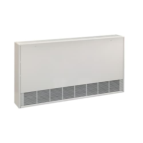 27-in 1000W Cabinet Heater, Low Density, 1 Phase, 208V, White