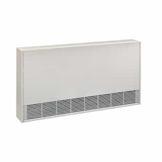King Electric 27-in 1000W Cabinet Heater, Low Density, 1 Phase, 208V, White