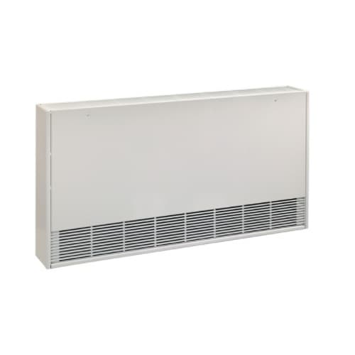 65-in 3000W Cabinet Heater, Low Density, 1 Phase, 208V, White