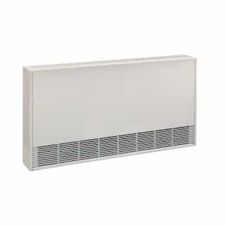 37-in 2250W Cabinet Heater, Low Density, 1 Phase, 240V, White