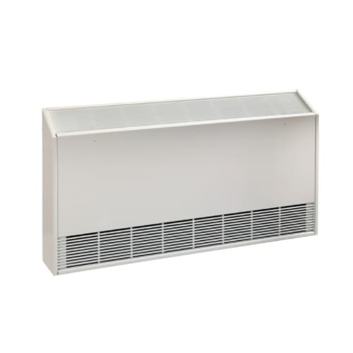 57-in 5000W Sloped Top Cabinet Heater, Standard Density, 1 Ph, 208V