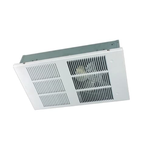 King Electric 2250W/4000W Ceiling Heater w/o Can, Large, 19.2 Amp, 208V, White
