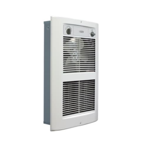 2250W/4500W Wall Heater w/o Thermostat, Large, 21.6 Amp, 208V, White