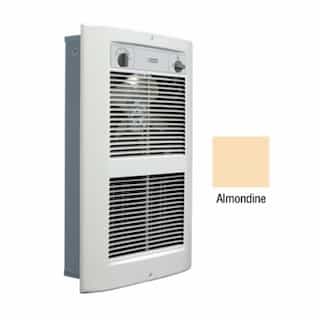 King Electric 4000W Wall Heater, Large, 275 Sq Ft, 14.4 Amp, 277V, Almondine