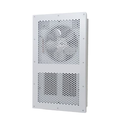 King Electric 500W/1500W Vandal Resistant Heater w/ TP STAT, 208V, White