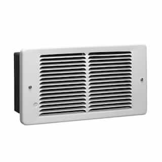 2250W Small Pic-A-Watt Wall Heater, 275 Sq Ft, 75 CFM, 10.8 Amps, 208V, White
