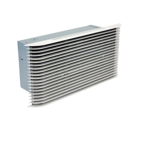 King Electric 500W/2250W Pic-A-Watt Wall Heater w/ Ultra Grill, 75 CFM, 240V, White