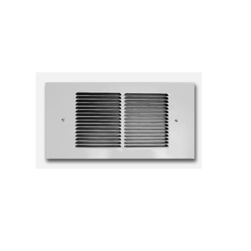 Grill for PAW Small Wall Heaters, Oversize, White