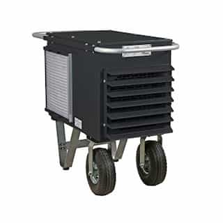 10kW Wheeled Unit Heater, 1000 Sq Ft, 1000 CFM, 1 Phase, 208V/240V