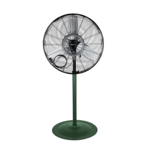 30-in Commercial High Velocity Oscillating Fan w/ Pedestal