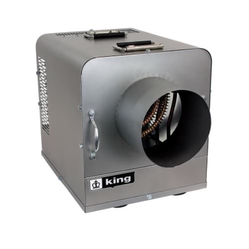 10kW Ductable Unit Heater, 1000 Sq Ft, 725 CFM, 1 Phase, 208V