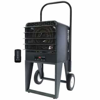 King Electric 9.4kW/12.5kW Platinum Portable Unit Heater, 1200 Sq Ft, 3 Phase, 208V