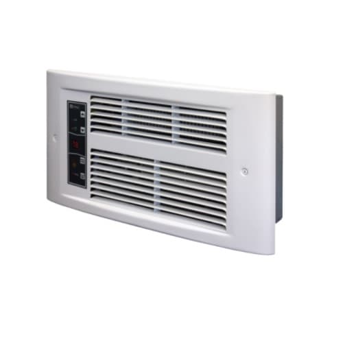 King Electric 750W/1750W ECO2S Designer Wall Heater (No Grill), 175 Sq Ft, 208V