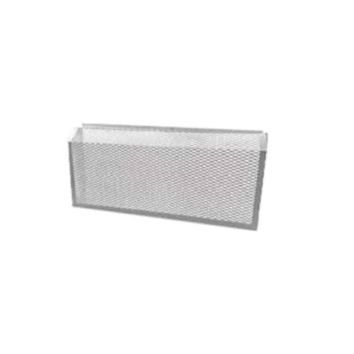 4-ft Heater Shield for K Series Baseboard Heater, White