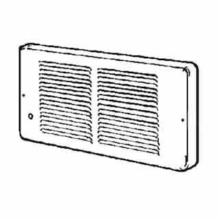 Grill for SL Series Wall Heaters, White