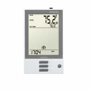 King Electric Floor Heating Thermostat w/ GFCI, Programmable, 15A, 120V/240V