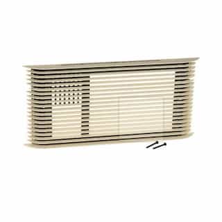 Grill for PAW Ultra Wall Heater, Almond