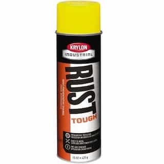 Aerosol Rust Tough Enamel, 15 oz., Safety Yellow