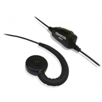 Kenwood C-Ring Ear Hanger with push-to-talk & Mic