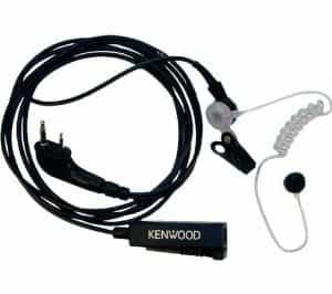 Kenwood Two-Wire Palm Mic with Earphone (black)