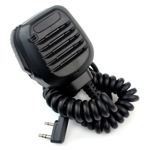 Kenwood Heavy Duty Speaker Microphone (w/ 2.5mm Miniature Earphone Jack)