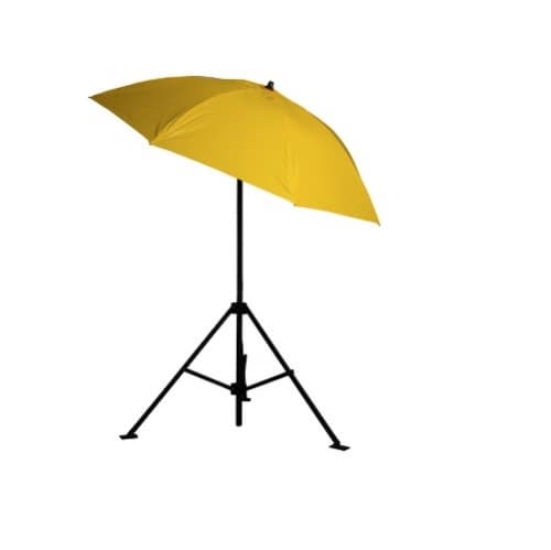 6.5-ft Heavy-Duty Umbrella, Vinyl, Yellow