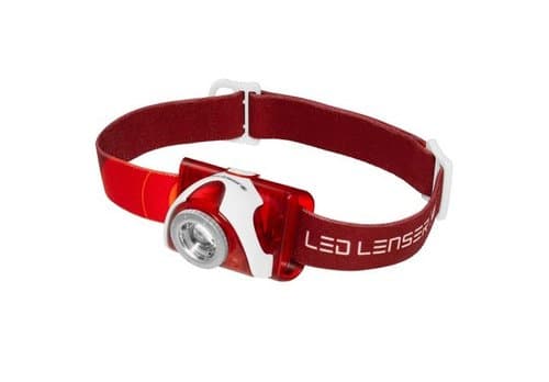 LED Lenser SEO 5 180 Lumen 120 Meter Red Smart Light Technology LED Headlamp
