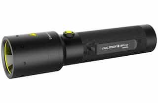 I9R 400 Lumen 260 Meter Black Rechargeable LED Flashlight