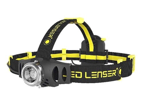 iH6R 200 Lumen 120 Meter Black and Yellow LED Headlamp