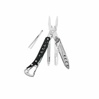 Black Stainless Steel 8 Tool Style PS Pocket-Sized Multitool