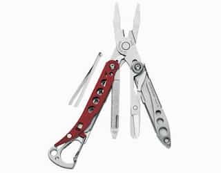 STYLE PS Stainless Steel Multi-Tool, Red