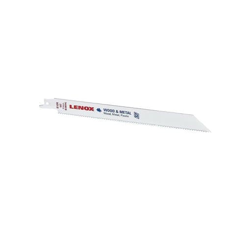 Lenox Bi-Metal Reciprocating 6-inch Saw Blade, General Purpose, 18 TPI, 25-Pack