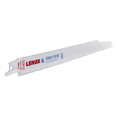 Lenox 18 Teeth Per Inch Reciprocating Saw Blade, 12''