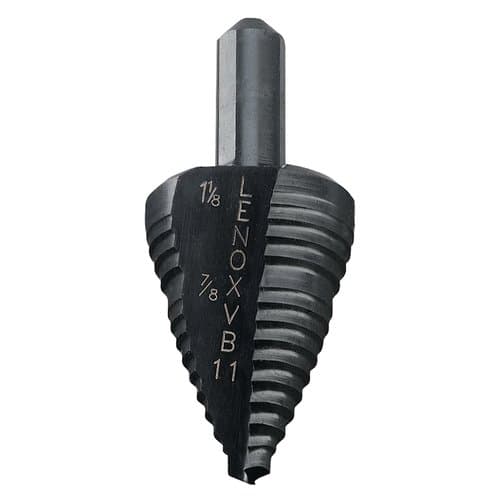 7/8'' to 1.18'' Vari-Bit Step Drill Bit with Shank for 1/2'' and 3/4'' Conduit