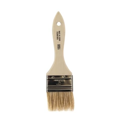 Linzer Chip Brushes, White Chinese Bristle, Wood Handle