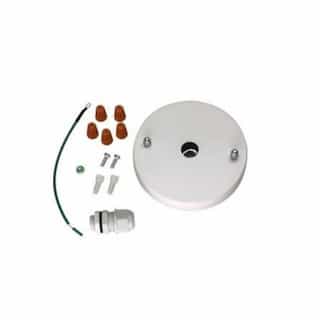 Ceiling Canopy Kit w/ Strain Relief for L-Max Series Fixtures