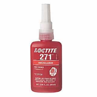 Loctite  Red High Strength 271 Threadlockers, 50 mL