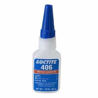 Loctite  Clear 406 Prism Instant Surface Insensitive Adhesive 