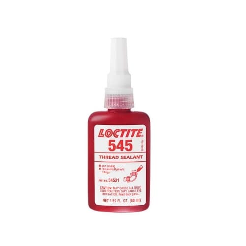 Loctite  545 Thread Sealant for Hydraulic & Pneumatic Fittings
