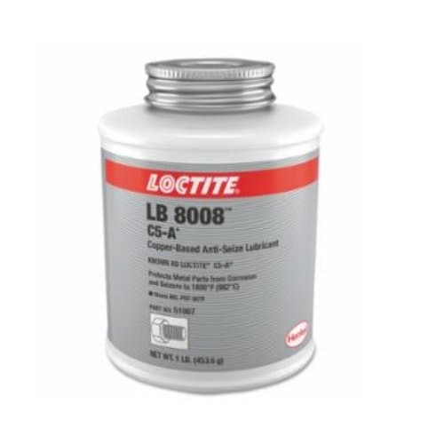 Loctite  C5-A Copper Based Anti-Seize Lubricant Can w/ Brush Top
