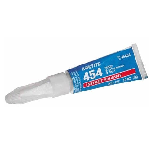 Clear 454 Prism Instant Surface Insensitive Adhesive Tube