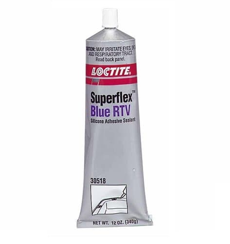Loctite  Blue SuperFlex RTV Silicone Adhesive Sealant Tube