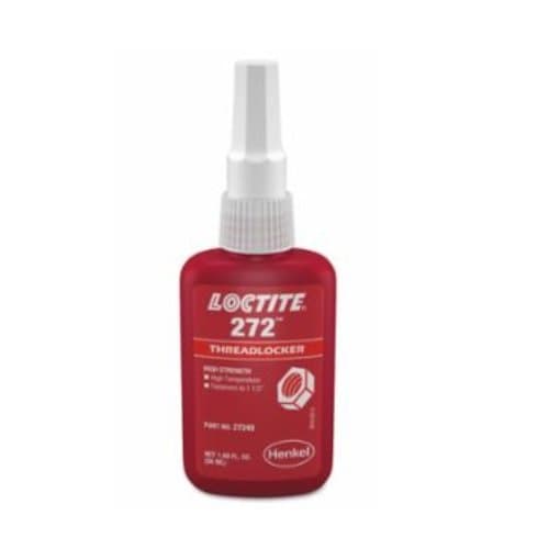 Loctite  Red High Strength 272 Threadlocker, 50 mL