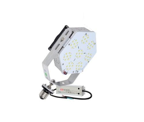Lamp Shining 100W LED Shoebox Retrofit Kit, 13300 Lumens, 5000K