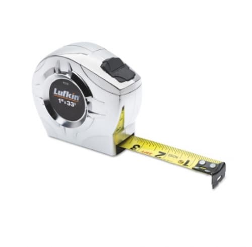 .75-in X 12-ft P2000 Tape Measure, Chrome