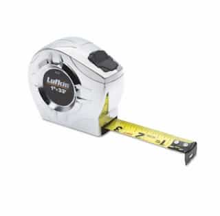 .75-in X 12-ft P2000 Tape Measure, Chrome