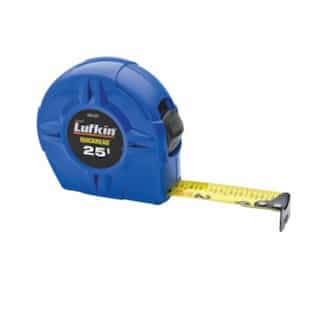 Lufkin 1-in X 25-ft Tape Measure, Blue