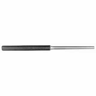 Mayhew 8'' Alloy Steel Extra Long Full Finish Pin Punch with 3/16'' Tip